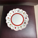 Festive red & white christmas porcelain tableware set dining room
