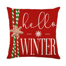 Vintage santa claus pink & cream pillow cover living room decor