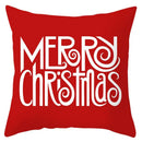 DecorBites™ Christmas Santa Claus Snowflake Pillow Cover 18x18inch