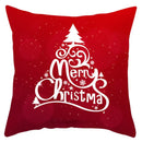 DecorBites™ Christmas Santa Claus Snowflake Pillow Cover 18x18inch