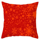 DecorBites™ Christmas Santa Claus Snowflake Pillow Cover 18x18inch
