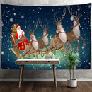 DecorBites™ Christmas Santa Claus Tapestry: Holiday Decor Big Blanket Wall Hanging & Gift