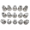 DecorBites™ Christmas Series Cake Decorating Nozzles Set