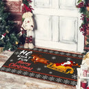 DecorBites™ Christmas Snowman Non-slip Floor Mat