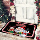 DecorBites™ Christmas Snowman Non-slip Floor Mat