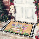 DecorBites™ Christmas Snowman Non-slip Floor Mat