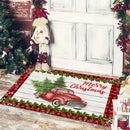 DecorBites™ Christmas Snowman Non-slip Floor Mat