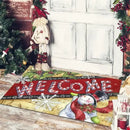DecorBites™ Christmas Snowman Non-slip Floor Mat