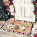 DecorBites™ Christmas Snowman Non-slip Floor Mat