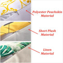 Winter woodland christmas soft plush cushion cover bedroom decor