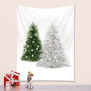 Bohemian green pine christmas tree wall decor – bedroom tapestry