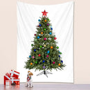 Bohemian green pine christmas tree wall decor – bedroom tapestry