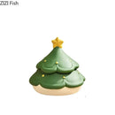 DecorBites™ Christmas Tree Ceramic Ashtray – Creative Office Desktop Weed Ash Tray Gift