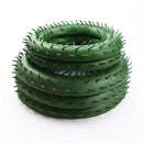 Green plastic floral wreath forms for living room christmas tree decor