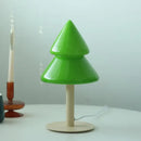DecorBites™ Christmas Tree Glass Table Lamp for Living Room & Bedroom Decor
