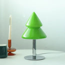 DecorBites™ Christmas Tree Glass Table Lamp for Living Room & Bedroom Decor