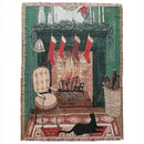 DecorBites™ Christmas Tree Knitted Throw Blanket