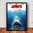 DecorBites™ Classic JAWS Movie Poster Canvas Wall Art