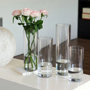 DecorBites™ Clear Acrylic Cylinder Vase for Weddings