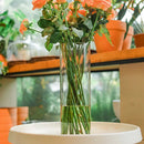 DecorBites™ Clear Acrylic Cylinder Vase for Weddings