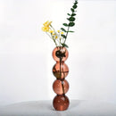 DecorBites™ Clear Glass Bubble Vase for Home Decor