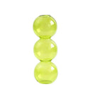DecorBites™ Clear Glass Bubble Vase for Home Decor