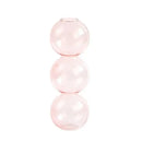 DecorBites™ Clear Glass Bubble Vase for Home Decor