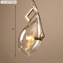 DecorBites™ Clear Glass Fish Pendant Light: Modern Restaurant Lighting Fixture
