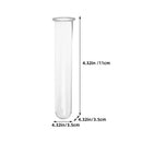 DecorBites™ Clear Glass Test Tube Vases for Plants