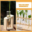 DecorBites™ Clear Glass Test Tube Vases for Plants