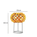 Decorbites clear gold acrylic pendant lights living room chandelier