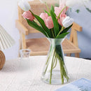 DecorBites™ Clear Nordic Plastic Vase for Hydroponic Flowers