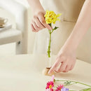 DecorBites™ Clear Plastic Test Tube Vase for Home Decor