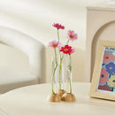 DecorBites™ Clear Plastic Test Tube Vase for Home Decor