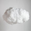 Decorbites cloud led pendant white & pale yellow bedroom light
