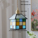 Decorbites colorful glass magic cube pendant light for dining room