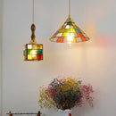 Decorbites colorful glass magic cube pendant light for dining room