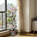 DecorBites™ Compact Tree Design Plant Stand with Multiple Shelves