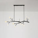 DecorBites™ Contemporary Acrylic LED Pendant Light with Bird Decoration - Branch Dining Room Island Lamp Kit