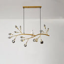 DecorBites™ Contemporary Acrylic LED Pendant Light with Bird Decoration - Branch Dining Room Island Lamp Kit