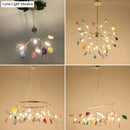 DecorBites™ Contemporary Firefly Metal Pendant Light with Round Canopy for Living Room - Island Lighting Solution
