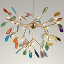 DecorBites™ Contemporary Firefly Metal Pendant Light with Round Canopy for Living Room - Island Lighting Solution