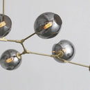 DecorBites™ Contemporary Glass Bubble Chandelier for Living Room
