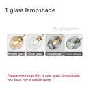 DecorBites™ Contemporary Glass Bubble Chandelier for Living Room