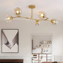DecorBites™ Contemporary Glass Bubble Chandelier for Living Room