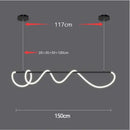 DecorBites™ Contemporary LED Chandelier for Dining Room Lighting