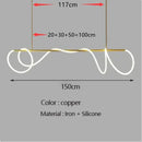 DecorBites™ Contemporary LED Chandelier for Dining Room Lighting