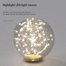 DecorBites™ Contemporary LED Glass Chandelier for Home Lighting