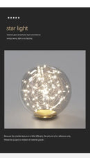 DecorBites™ Contemporary LED Glass Chandelier for Home Lighting
