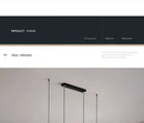DecorBites™ Contemporary LED Pendant Lights 2-Head 90cm